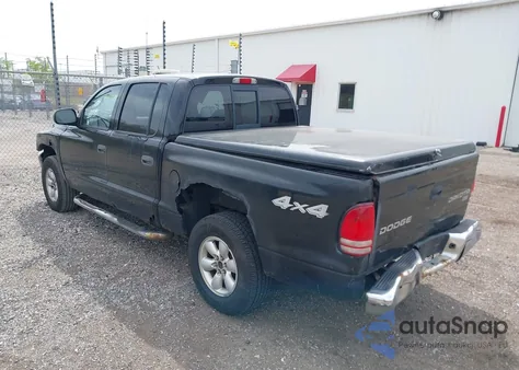 2004 Dodge Dakota Slt из США, поврежденный, VIN 1D7HG48N54S664848